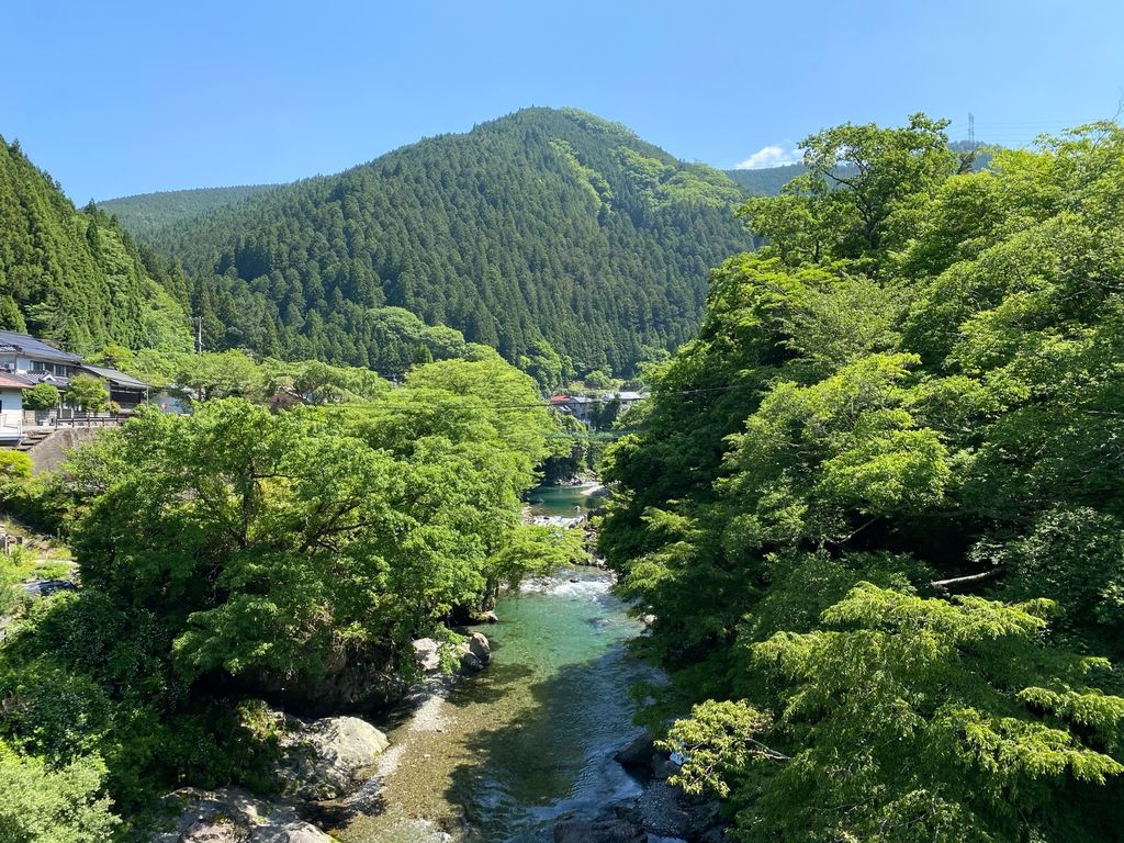 みたらい渓谷 関西で1番水が綺麗な場所みたらい