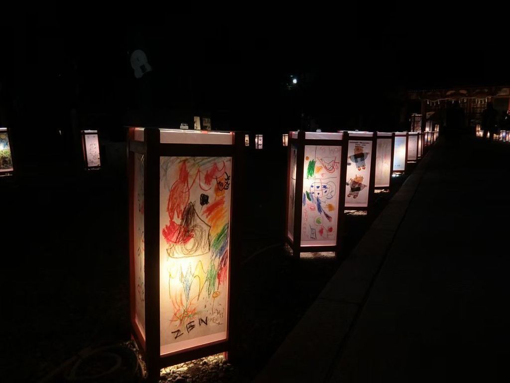 浅草神社 夜の神社