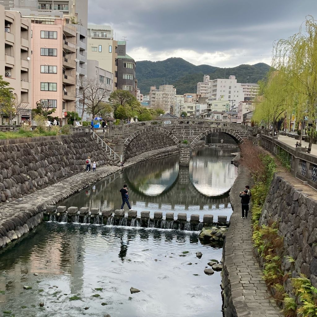 眼鏡橋 長崎県 日本初の石造アーチ橋