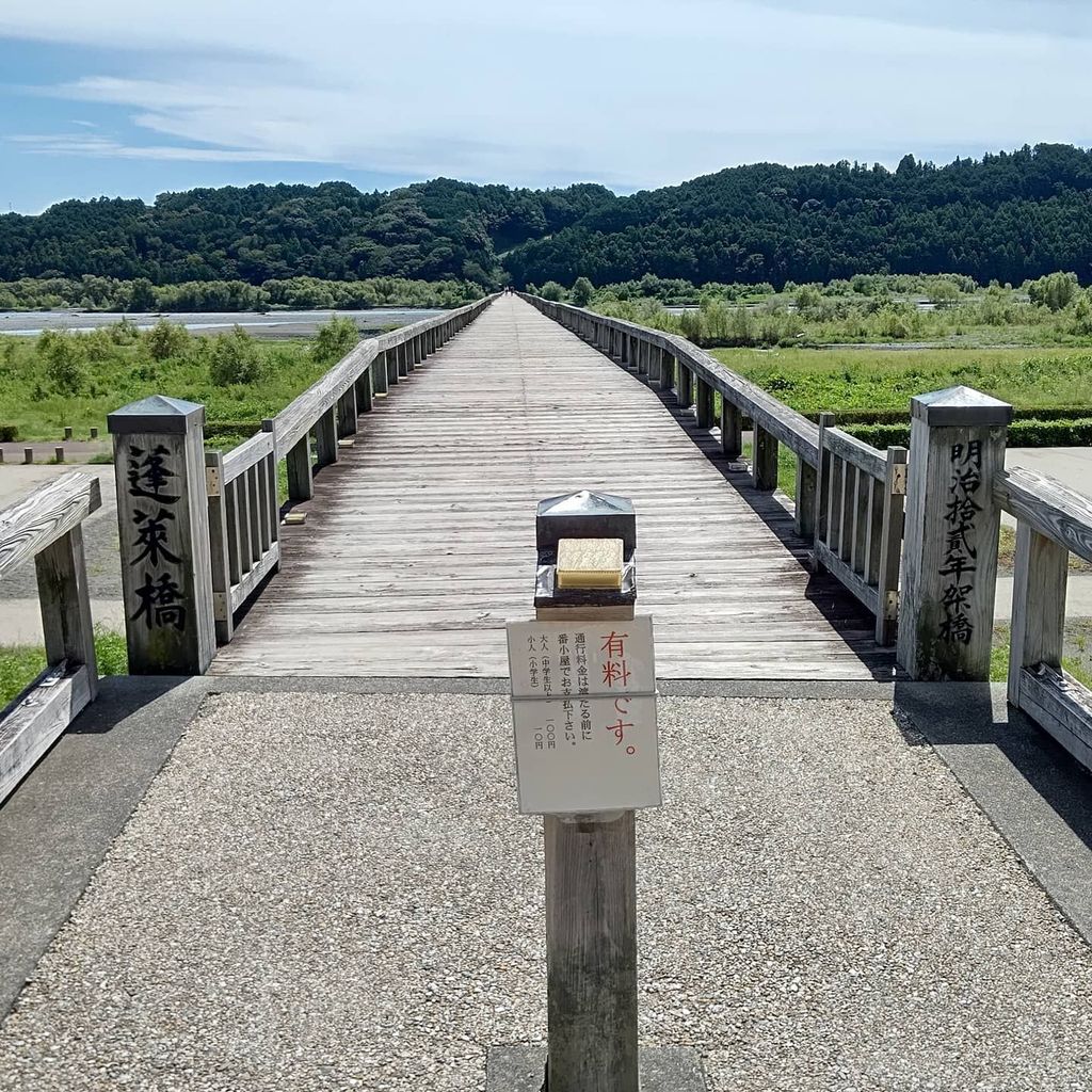 蓬莱橋 静岡県 静岡県 蓬菜橋