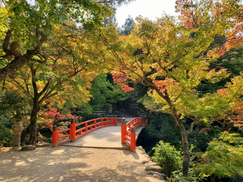 厳島神社 日本三景 宮島 秋の景色