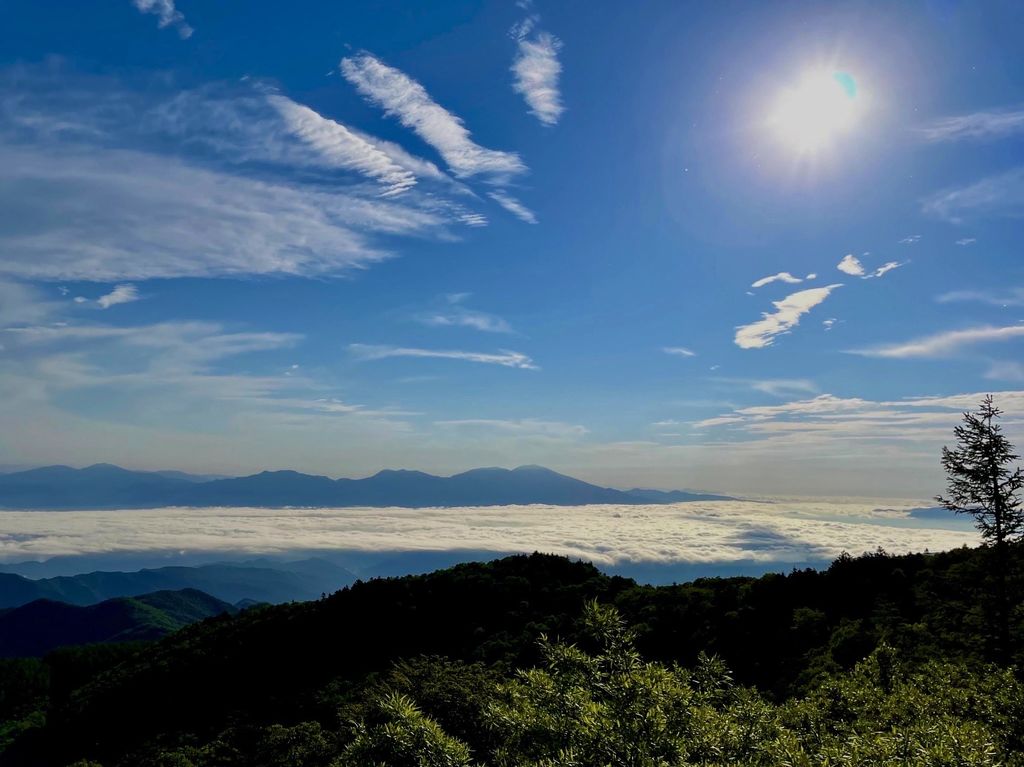 美ヶ原 美ヶ原高原 美ヶ原高原からの雲海は お見事でした