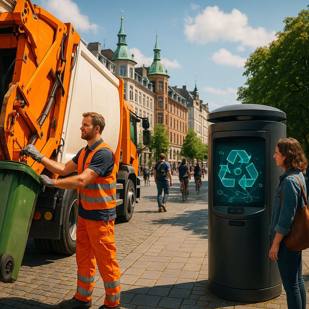 Copenhagen Introduces Blockchain-Powered Smart Waste Management System