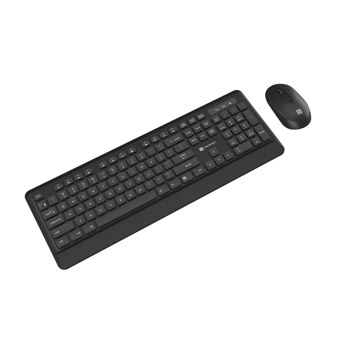 Portronics Wireless Keyboard and Mouse Combo KEY5 1407 - Ergonomic Design
