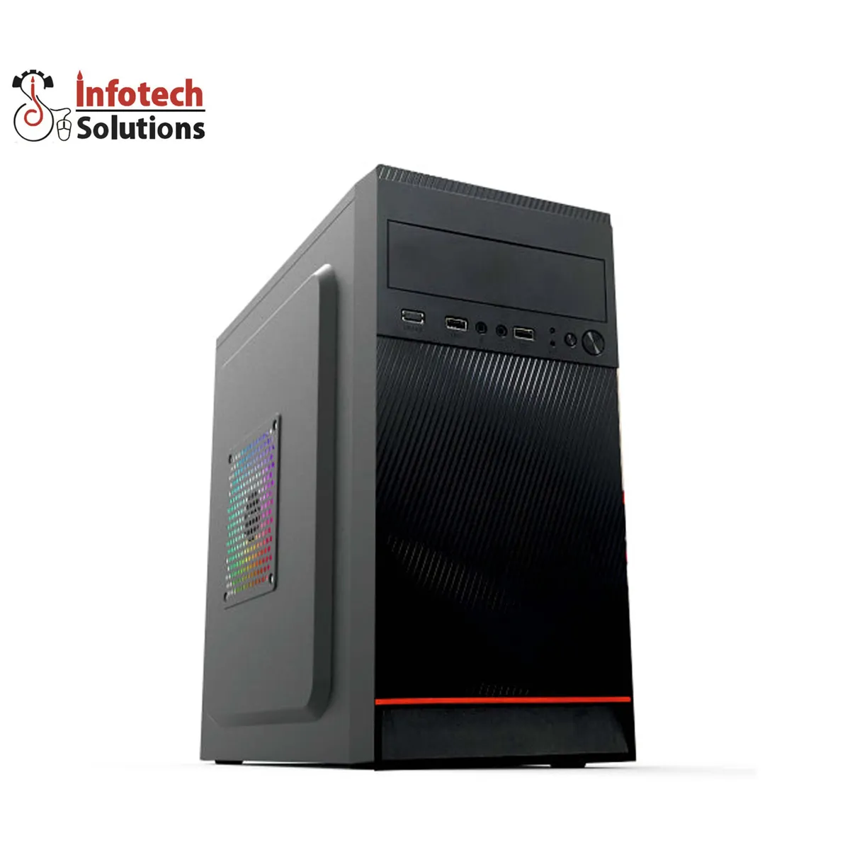 Lapcare Supreme-012 Cabinet with SMPS - Premium PC Case