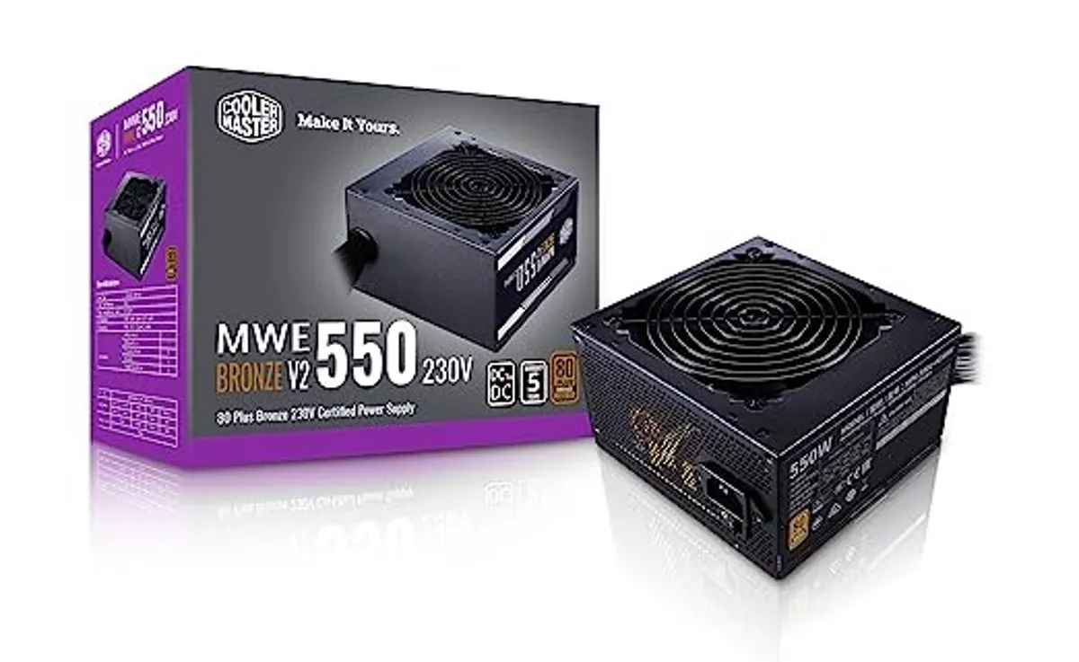 COOLER MASTER MWE 550 BRONZE V2 SMPS - Reliable and Efficient Power Supply