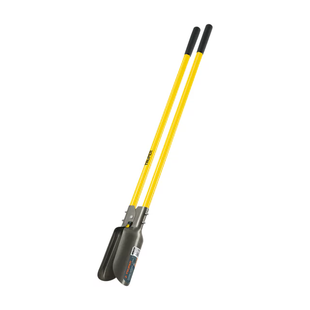 Pala Vizcachera Doble Mgo Fibra Apert 15 cm Largo 1,14 Mt