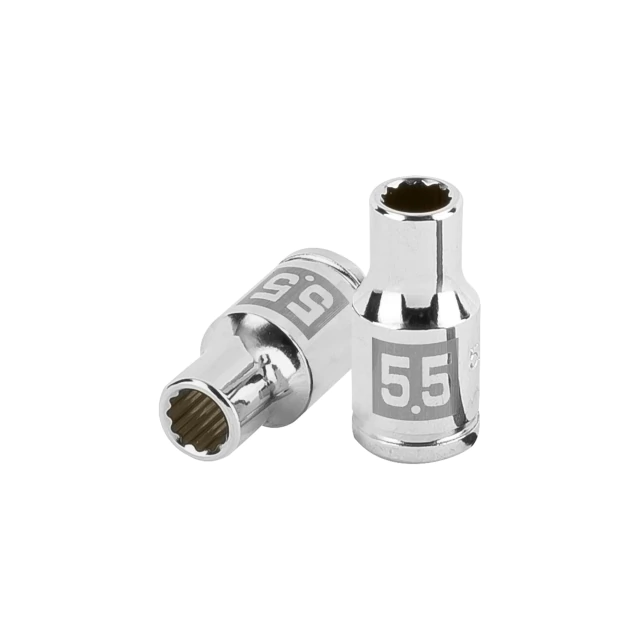 Bocallave Estriado 5,5mm Enc 1/4
