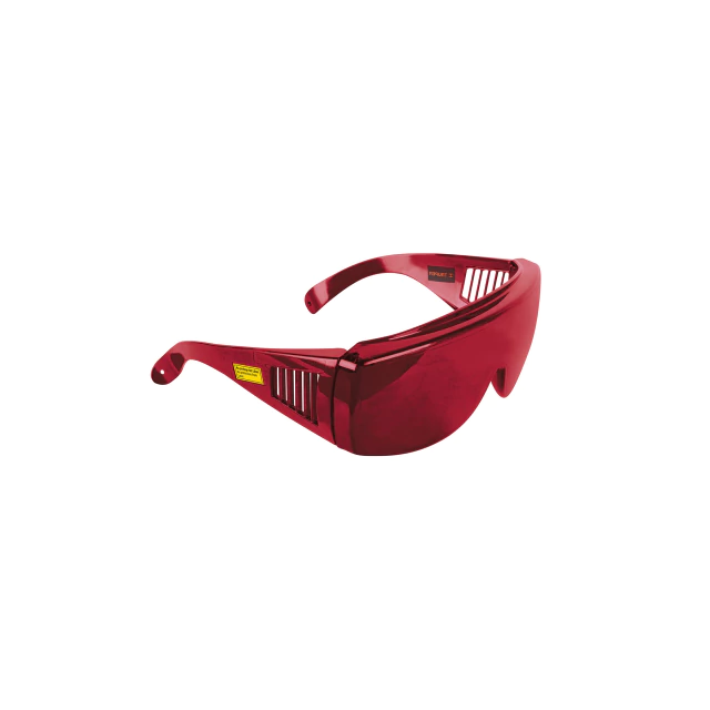 Lentes de Seguridad para Niveles Laser Color Rojo