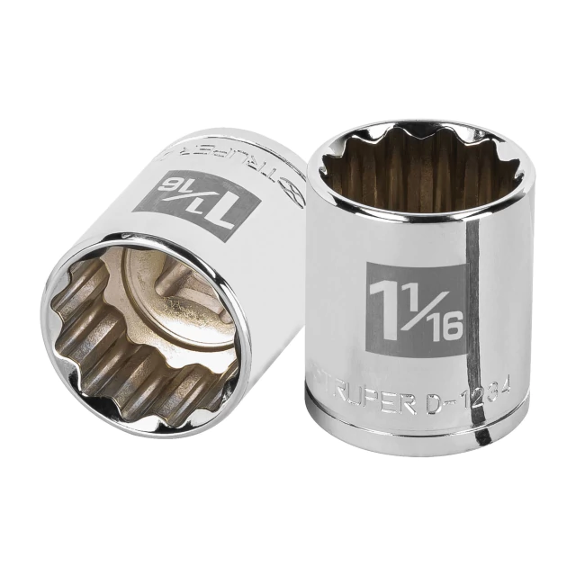 Bocallave Estriado 1 1/16″ Enc 1/2