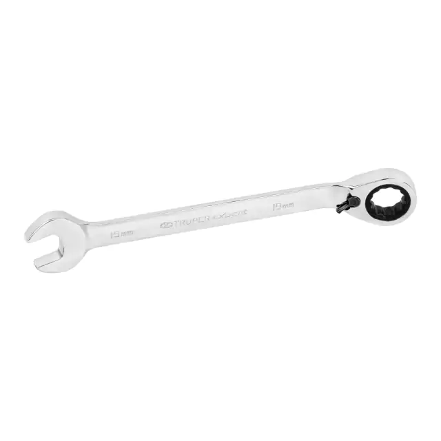 Llave Combinada con Crique Reversible 19 Mm