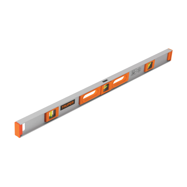 Nivel de Aluminio Profesional 90 Cm 3 Gotas