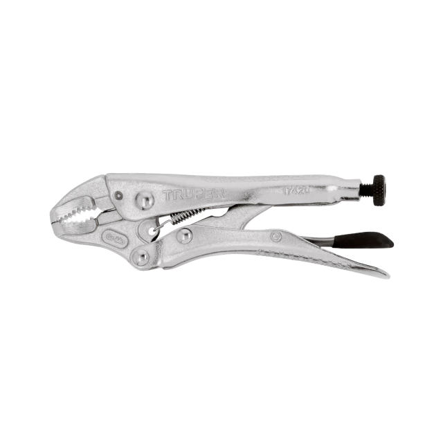 Pinza de Fuerza Mordaza Curva Largo 12,5 Cm 5″