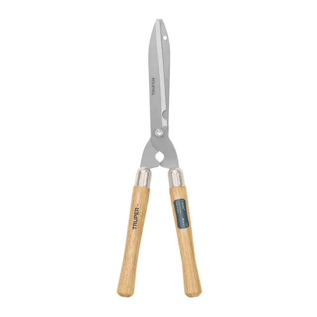 Tijera de Cerco Templada Mango Madera - Largo 55 Cm