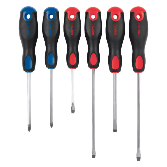 Juego 6 Dest Mango Confort Grip