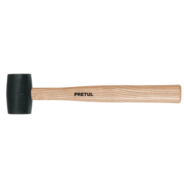 Martillo de Goma 225 Grs Cabo Madera