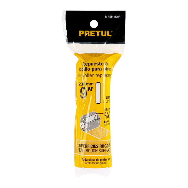 Repuesto de Rodillo para Pintar Ancho 23 Cm Espesor 19mm