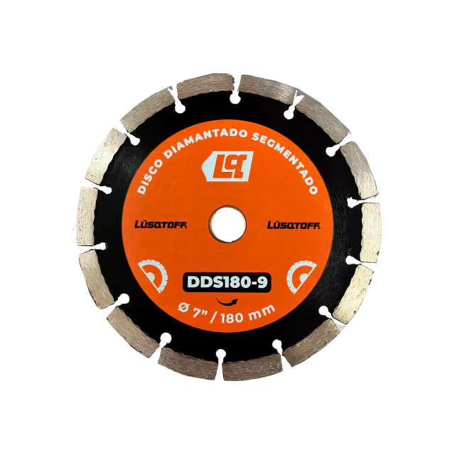 Disco Diamantado Segmentado 180mm