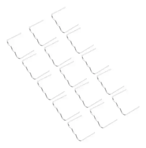 Grampas Planas de 0,8mm X 100 Un