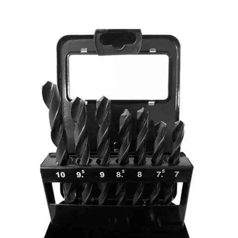 Juego Mecha Acero Rapido Hss 19 Piezas (1 A 10mm)