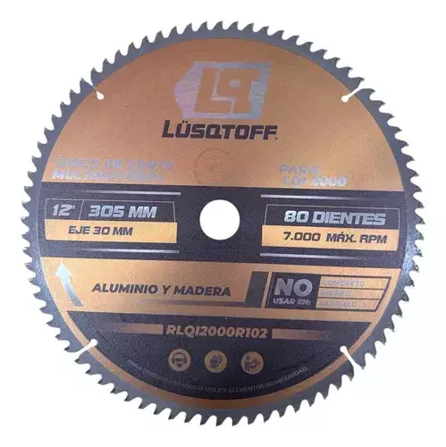 Disco de Corte Multimaterial 12″ / 305 mm