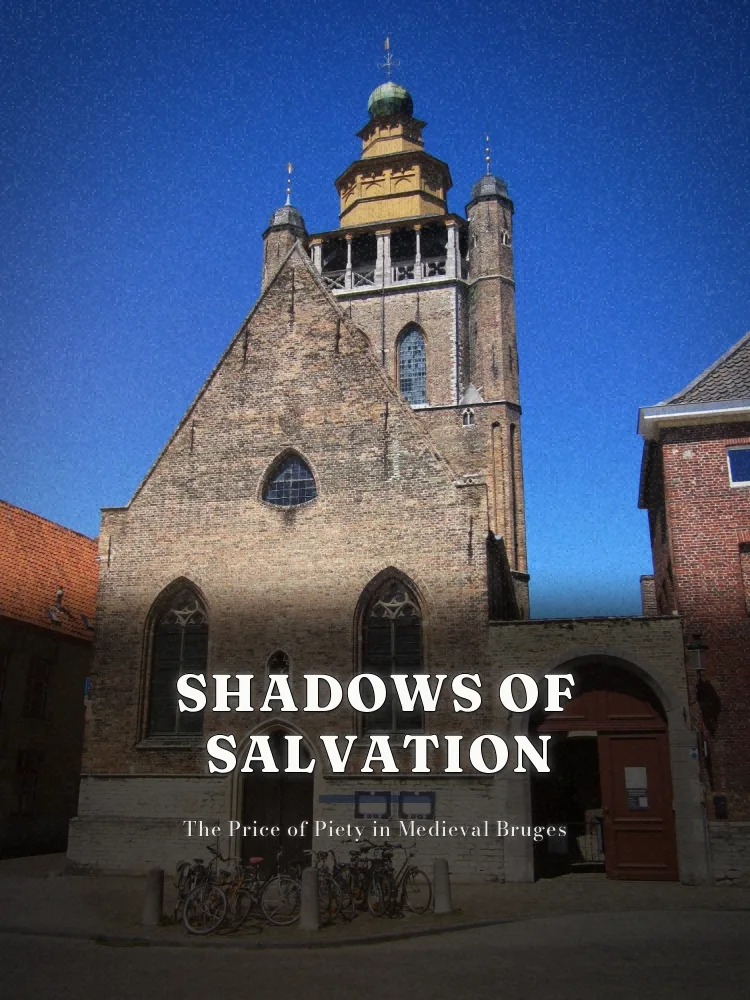 Tour poster: Shadows of Salvation: The Price of Piety in Medieval Bruges