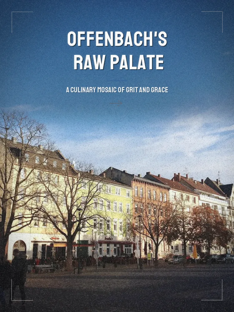 Tour poster: Offenbach's Raw Palate: A Culinary Mosaic of Grit and Grace