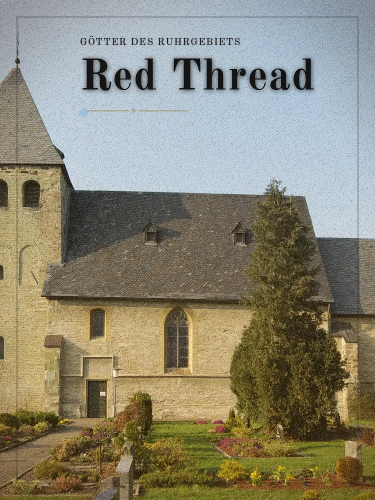 Tourposter: Red Thread: Götter des Ruhrgebiets