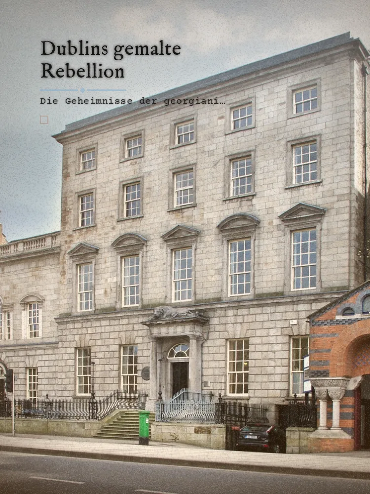 Tourposter: Dublins gemalte Rebellion: Die Geheimnisse der georgianischen Plätze