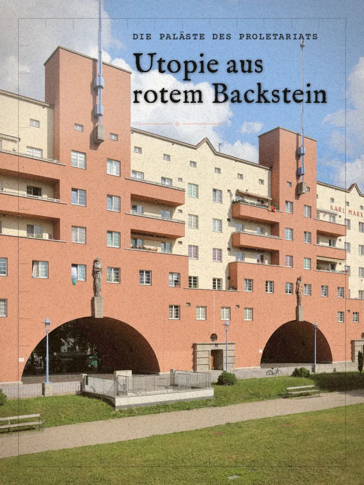 Tourposter: Utopie aus rotem Backstein: Die Paläste des Proletariats