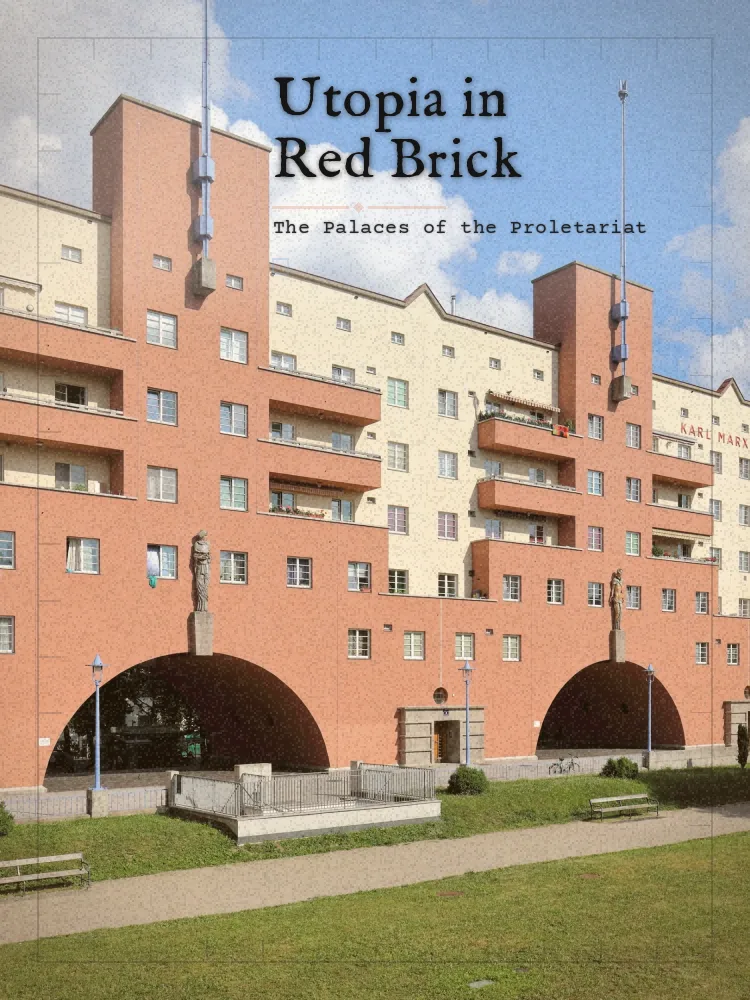 Tour poster: Utopia in Red Brick: The Palaces of the Proletariat