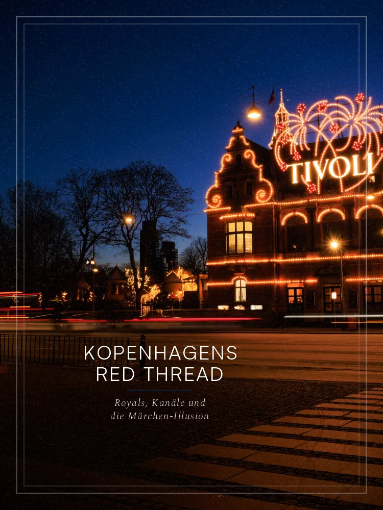 Tourposter: Kopenhagens Red Thread: Royals, Kanäle und die Märchen-Illusion