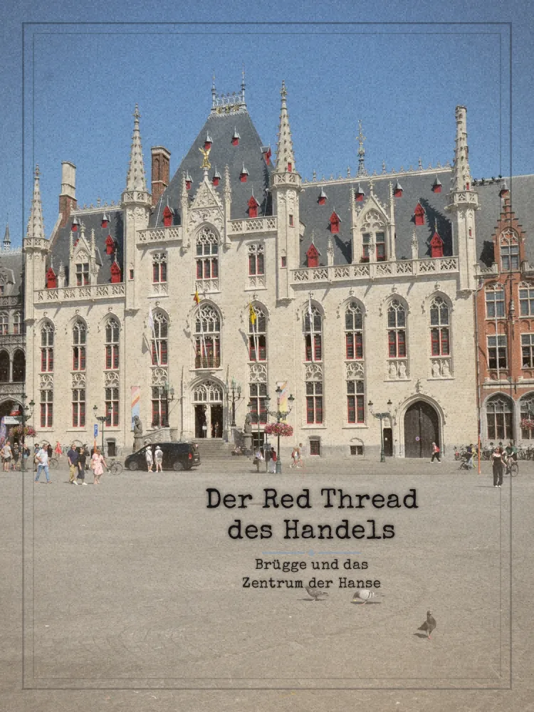Tourposter: Der Red Thread des Handels: Brügge und das Zentrum der Hanse