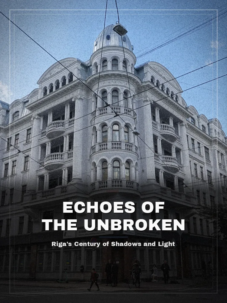 Tour poster: Echoes of the Unbroken: Riga's Century of Shadows and Light