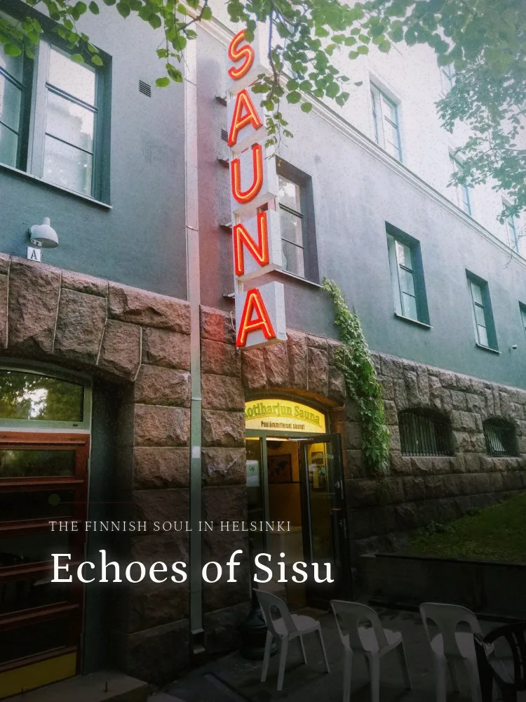 Tour poster: Echoes of Sisu: The Finnish Soul in Helsinki