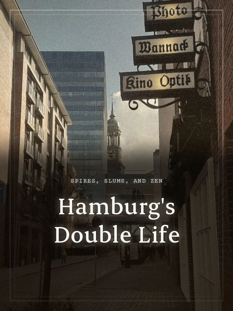 Tour poster: Hamburg's Double Life: Spires, Slums, and Zen