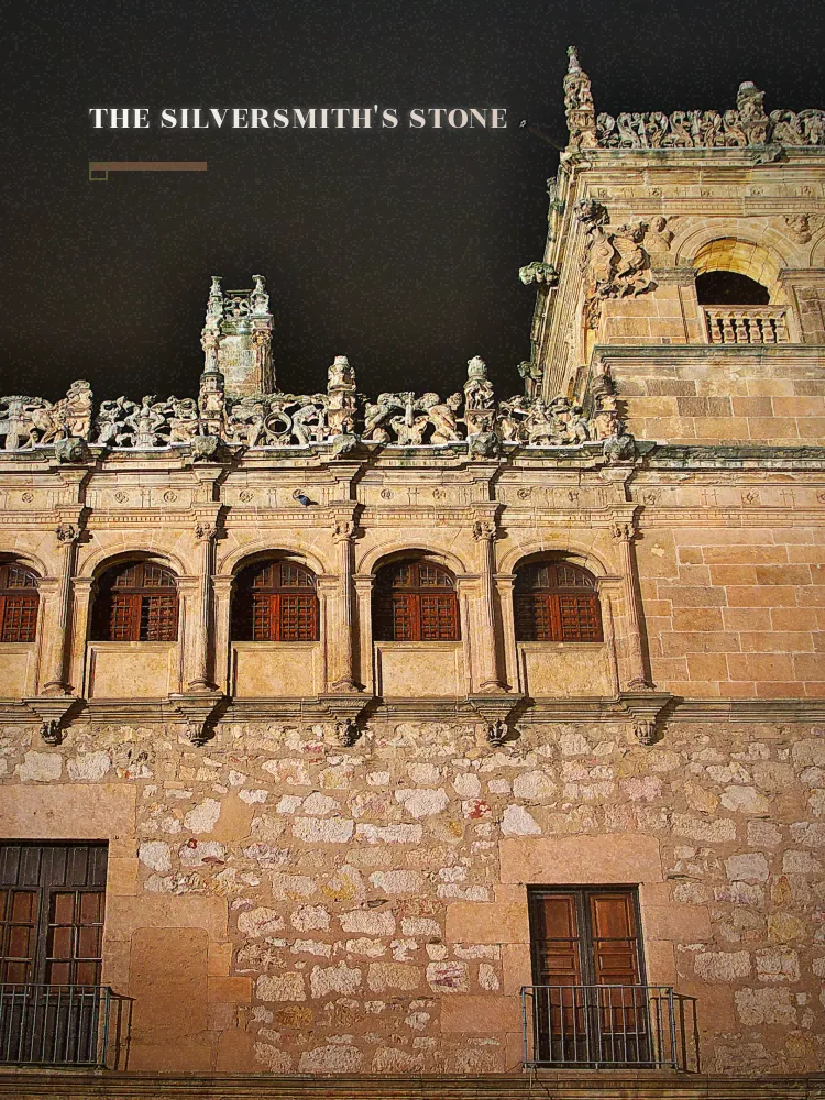 Tour poster: The Silversmith's Stone: Salamanca's Golden Plateresque