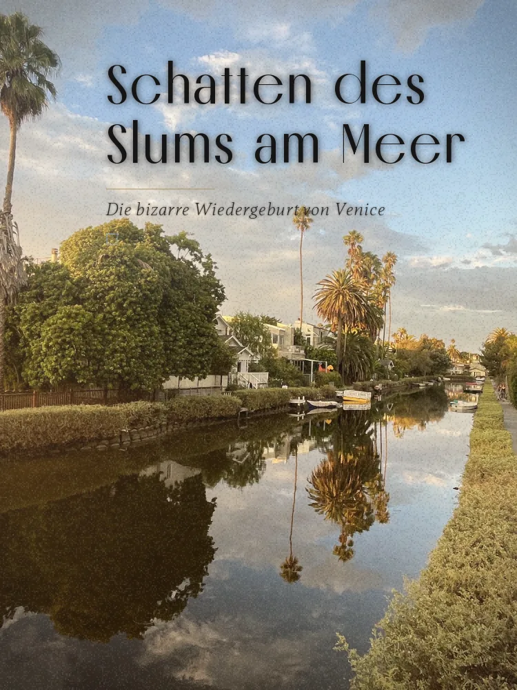 Tourposter: Schatten des Slums am Meer: Die bizarre Wiedergeburt von Venice