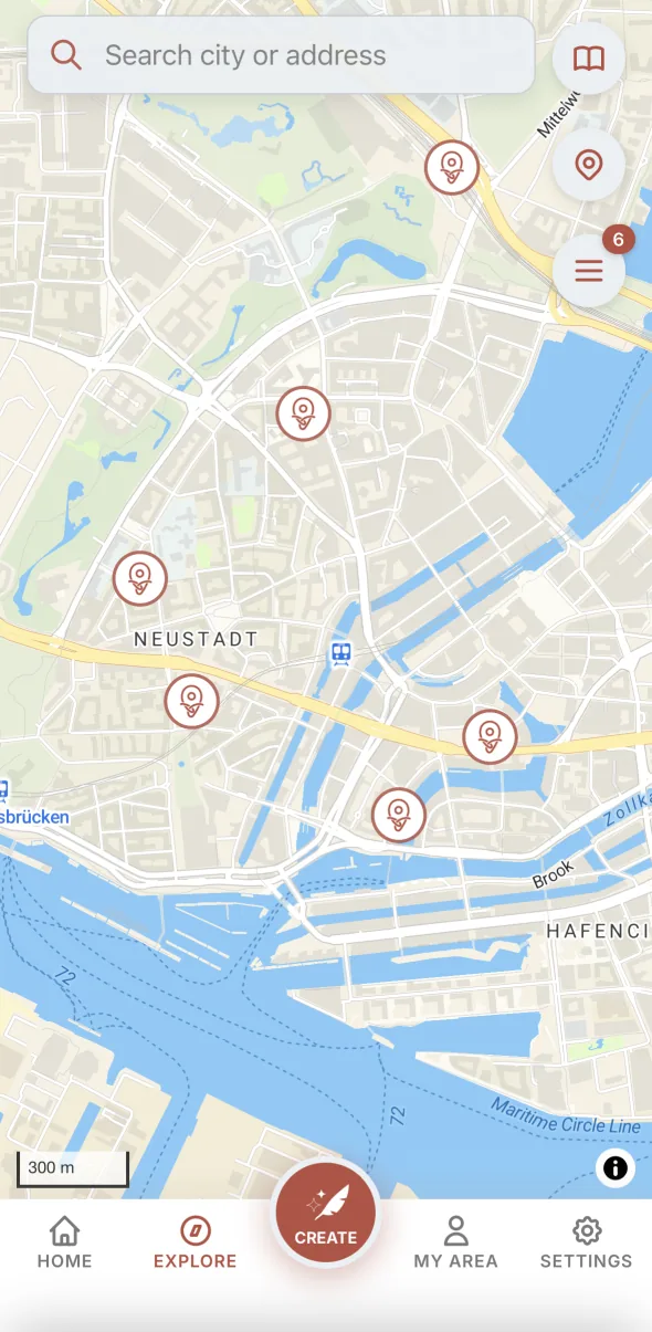 Search for tours directly