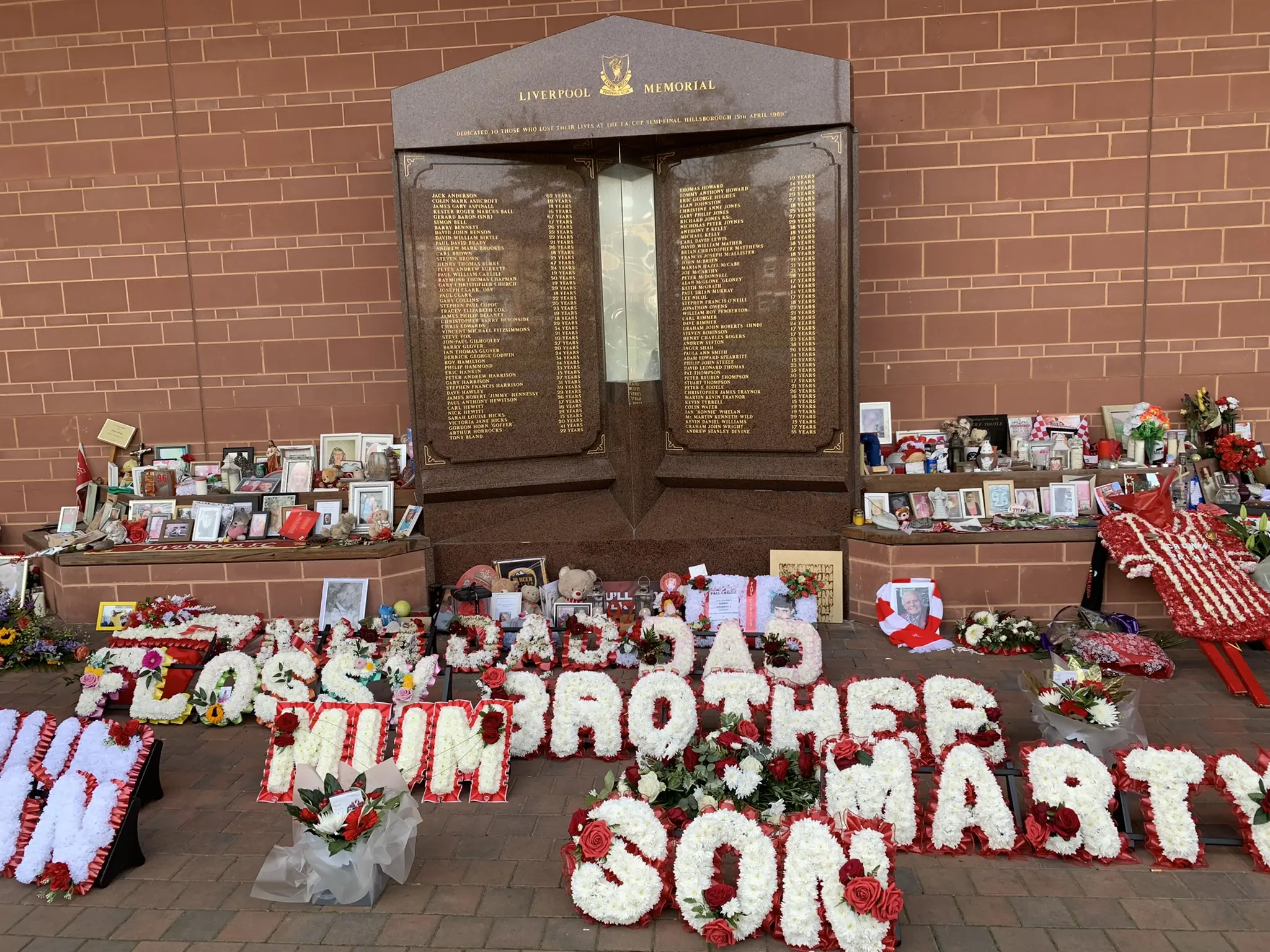 Hillsborough Memorial