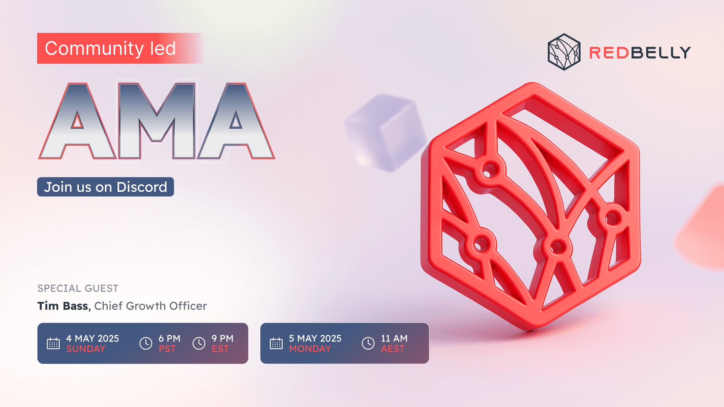 Community Led AMA