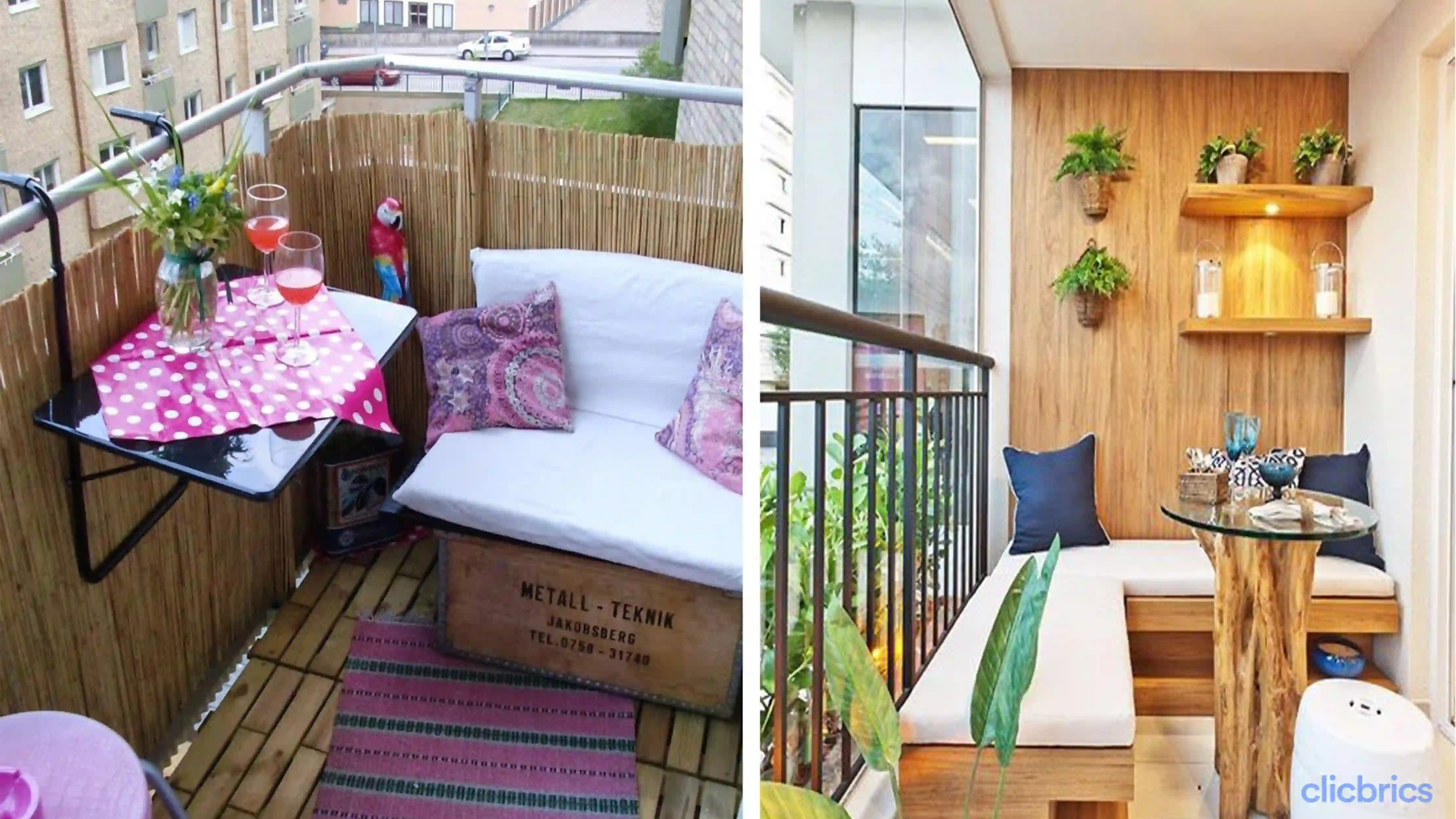 9 Unique Ways to Decorate Your Small Balcony (With Pictures) -2022