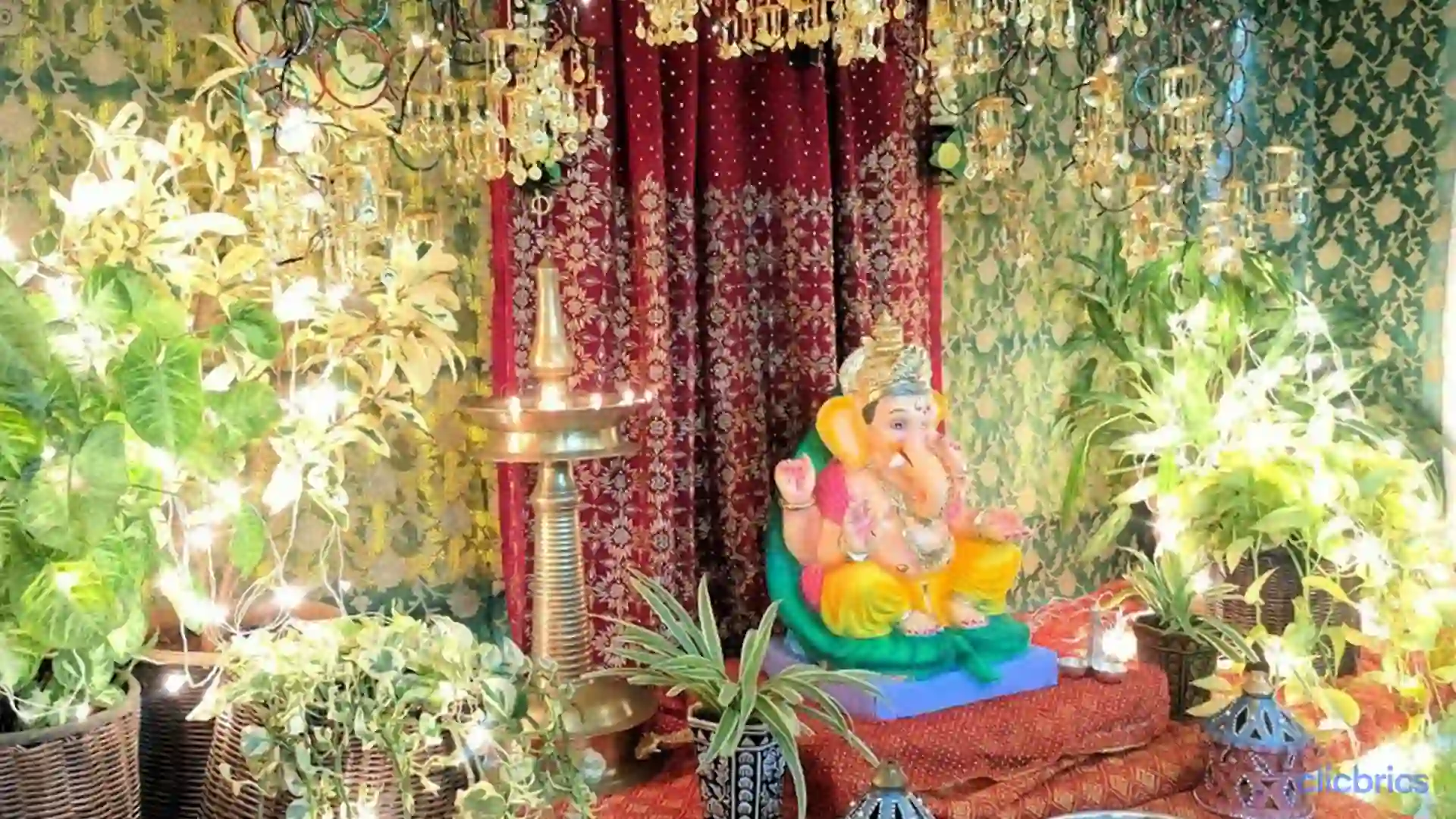 Ganpati Decoration at Home in 2022 - (15 Ideas with Images)