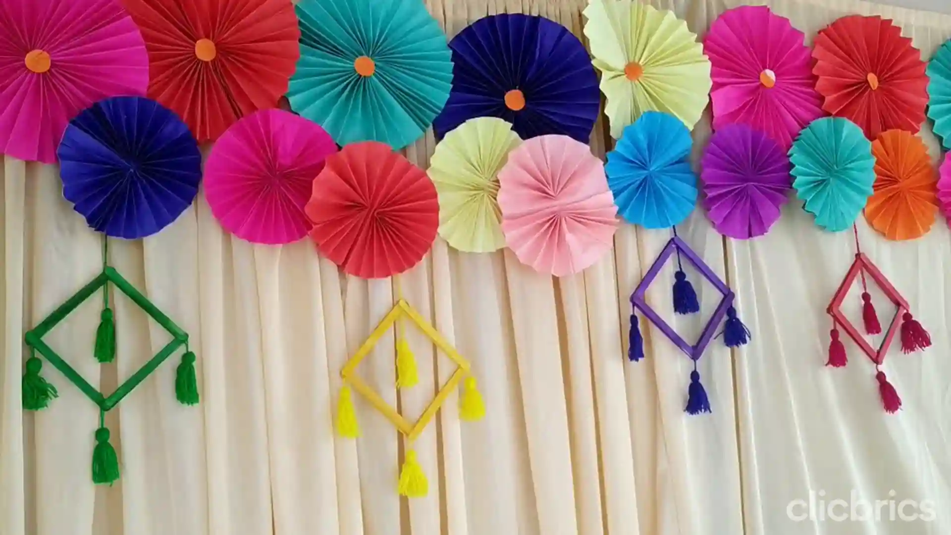 easy haldi decoration at home