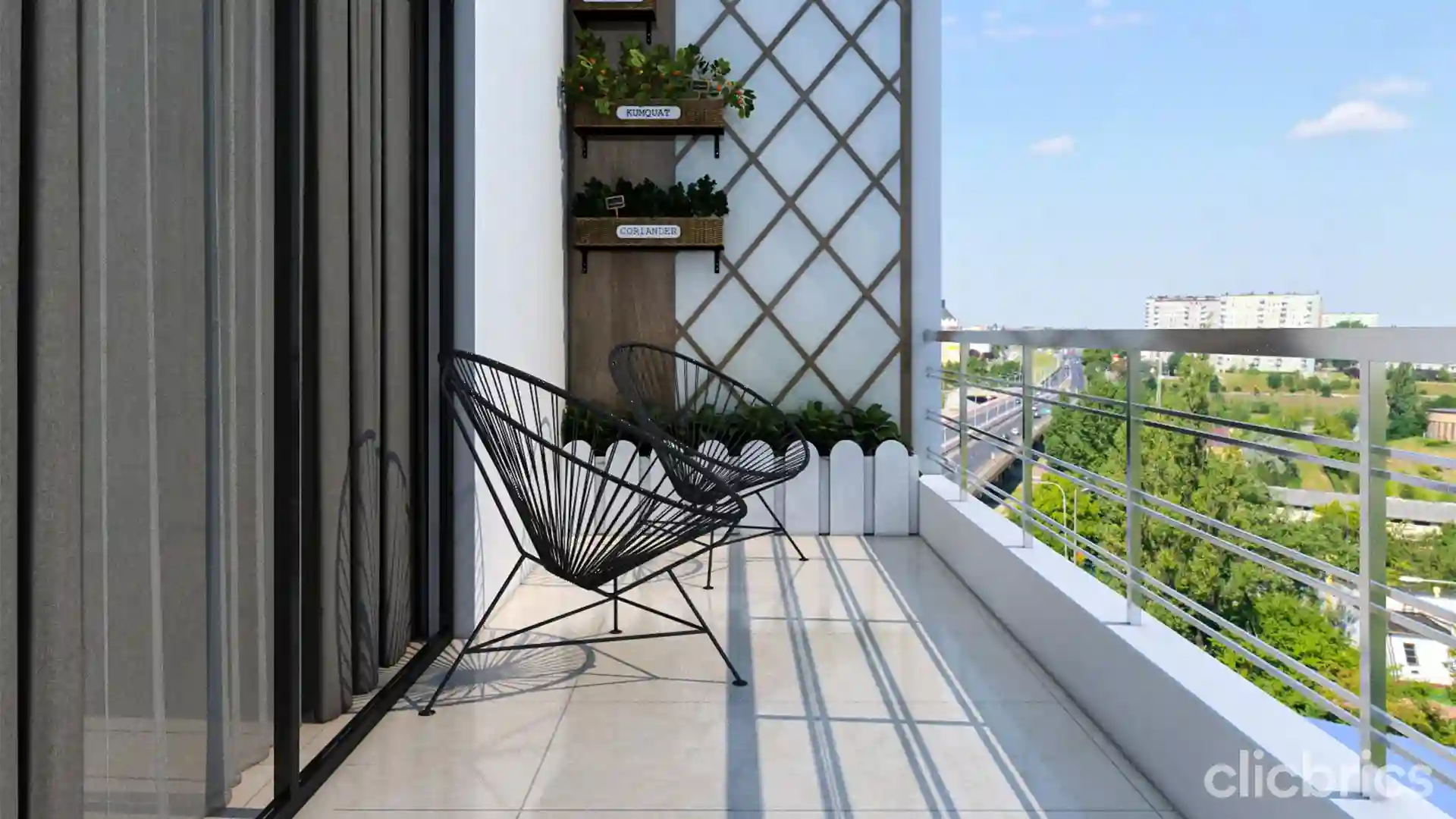 small balcony design