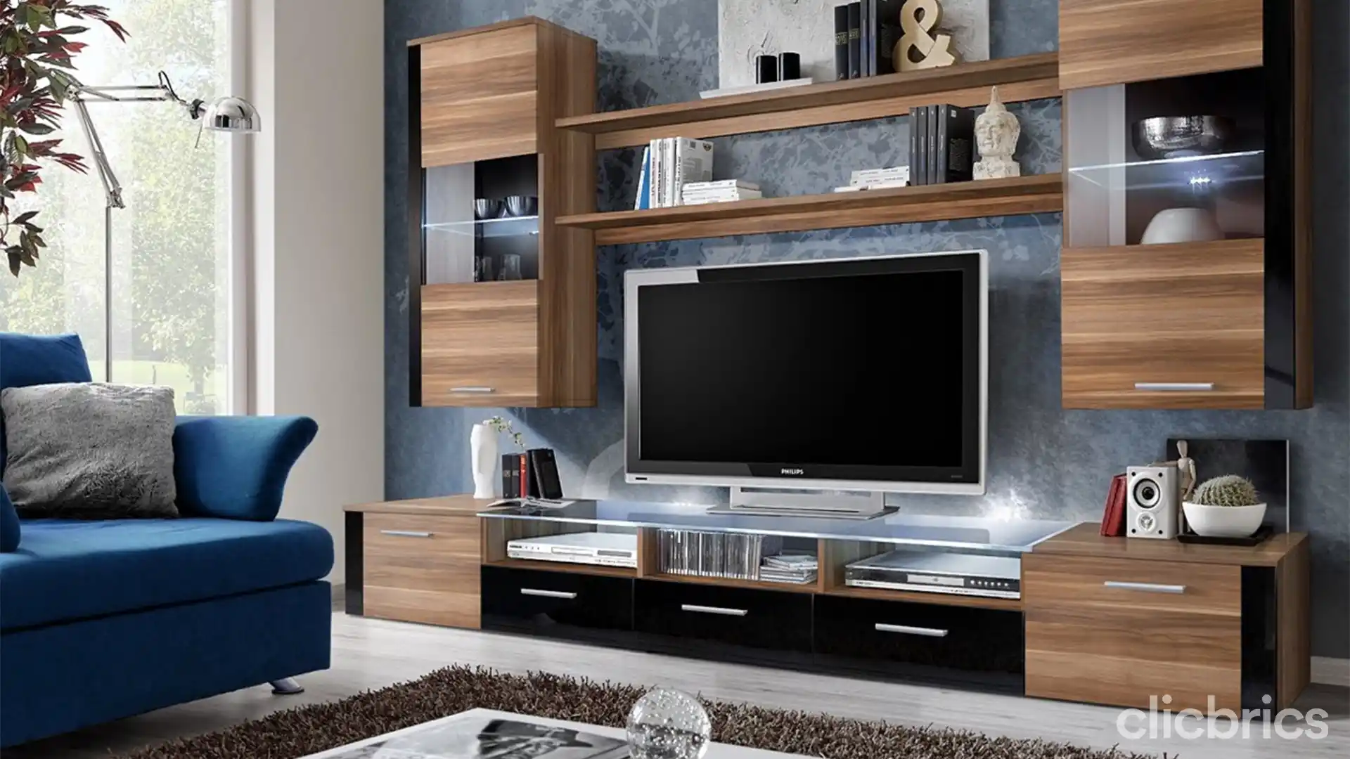 N Design] 8ft Modern TV Cabinet / Wall Mounted Tv Cabinet / Living Room  Cabinet / Hall Cabinet / Max 80