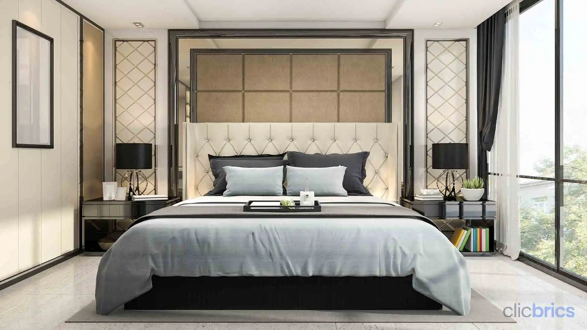 10 Bed Back Design Ideas To Uplift The Look Of Your Bedroom    1674805380380 Instagram Style Bed Back Design.webp