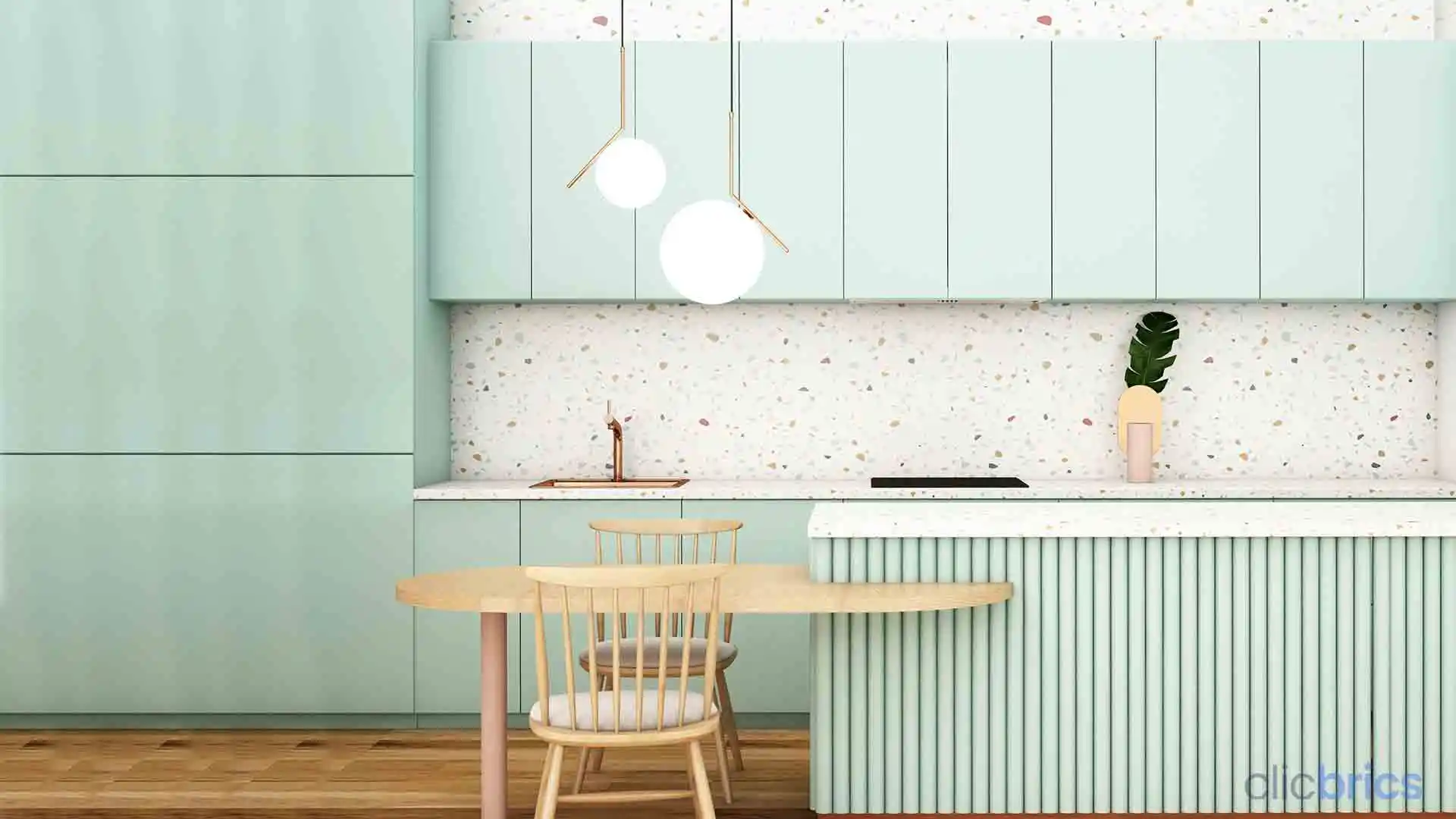 small kitchen kitchen laminates color combination