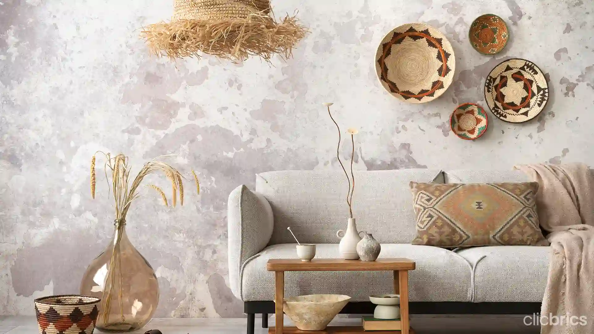 9 Beautiful Boho Wall Decor Ideas • One Brick At A Time