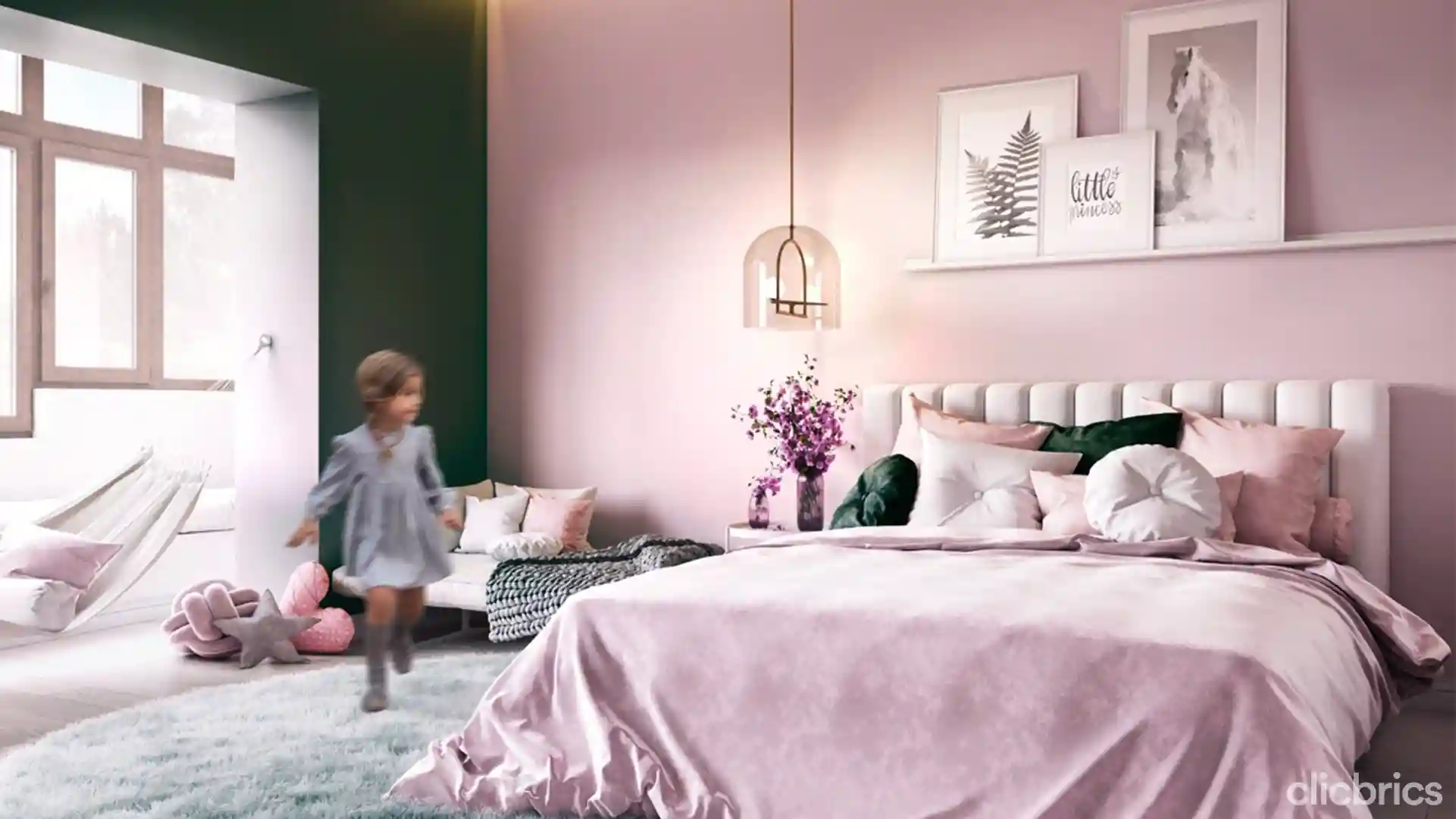 15 Pink Two Colour Combination for Bedroom Walls For A Blush Look